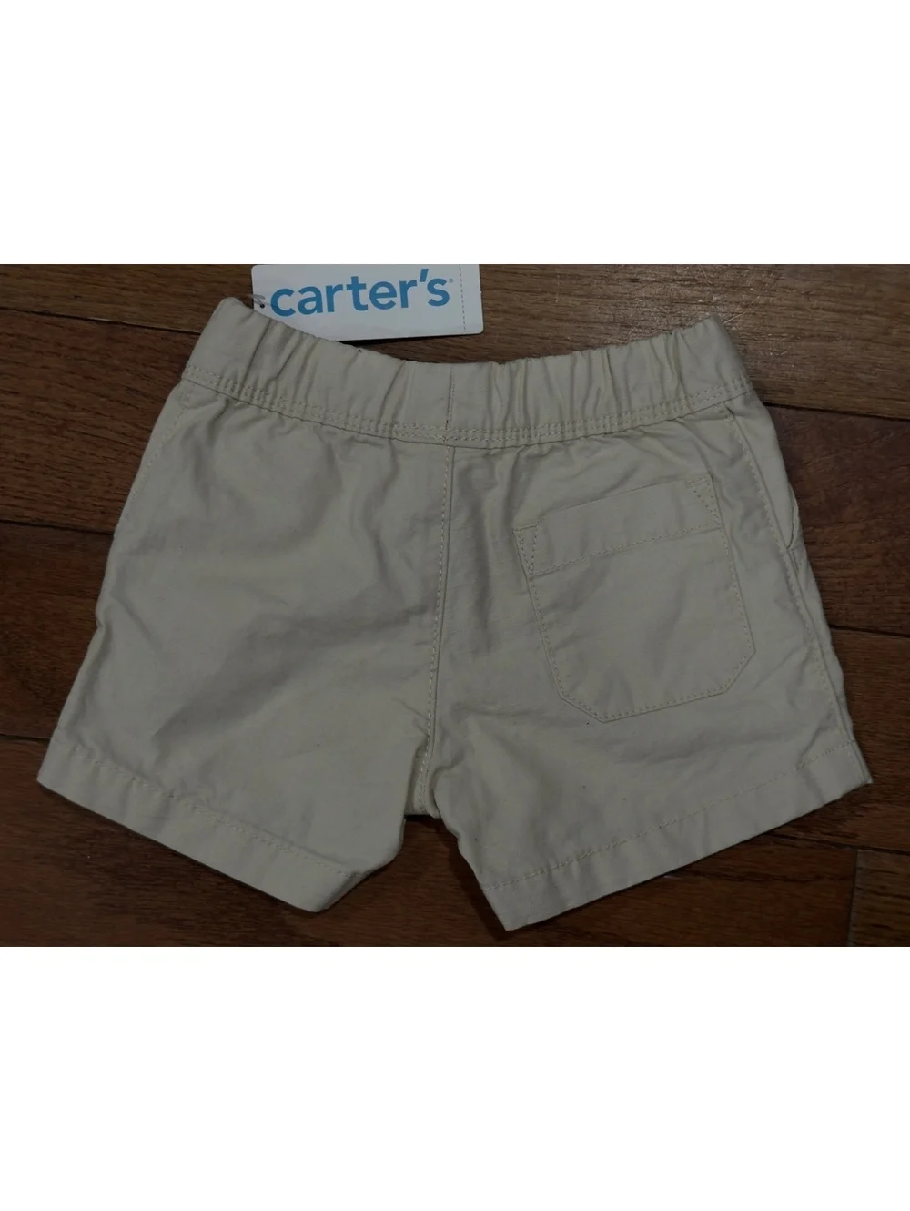 Carter's Baby Beige Above The Knee Shorts 3M